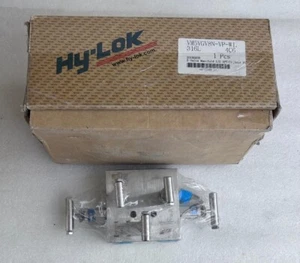 Hy-Lok 5 Valve Manifold VM5VGV8N-VP-WI 4C6 S316 NPT 1/2 - Picture 1 of 6