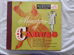 Enrico Caruso RCA Victor 12" 78 rpm + Amelita Galli-Curci, Giuseppe de Luca Duet - Picture 1 of 16