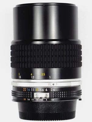 NEW, UNUSED  Nikon 105mm F2.5 Ai-s for F3 FM2 FE2 FM3A F2 F3T FE D750 D3 - Image 1 of 4