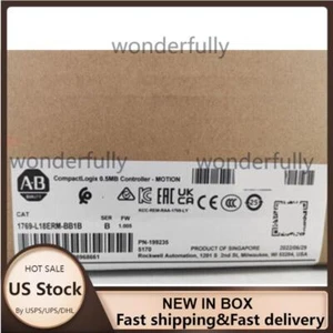 Sealed AB 1769-L18ERM-BB1B CompactLogix 0.5MB Controller Motion US Free Tax - Imagen 1 de 4