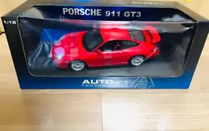 Autoart 1/18 Porsche 911 GT3 Red Toys Minicars automobile USED from JAPAN - Picture 1 of 9