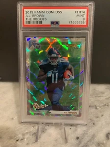 Panini Donruss 2019 - A.J. Brown The Rookies #TR-14 (RC) - PSA 9 - Imagen 1 de 2