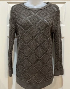 Miss Guided Eyelet Crochetted Women’s Sweater - Size M - Picture 1 of 5