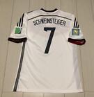 Maillot Vintage Schweinsteiger Allemagne 2014 Coupe du Monde M adidas original avec étiquette