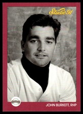 1991 Studio #253 John Burkett San Francisco Giants