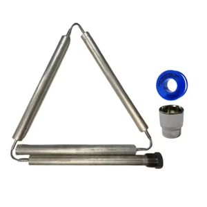 3/4 In. Npt X 44 In. Long 4-section Magnesium Anode Rod | Heater Hot Water Hex - Picture 1 of 12