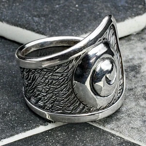 925 Sterling Silver Swirl Wrap Around Women's Ring - Ladies' Jewelry - Picture 1 of 10