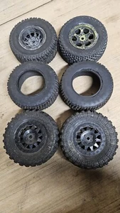 🔥 Interco TSL SX Super Swamper 2.2/3.0 Mounted Black With Basher Tires Lot (6) - Picture 1 of 8