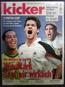 kicker Sportmagazin Nr.: 48 / 24. Woche  vom 13. Juni 2005 - Bild 1 von 1