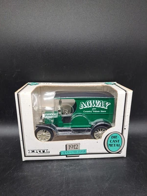 Vintage 1992 ERTL 1912 Agway Open Cab Die Cast Bank - Image 1 of 4