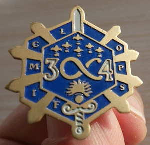 BEAU PIN'S MILITAIRE ARME GENDARMERIE 34 OPS FIMCL A IDENTIFIER - Foto 1 di 3