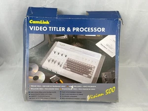 Vintage SIMA Video Studio 500 Stereo Video Titler & Prozessor Audio Mixer mit AC - Bild 1 von 9