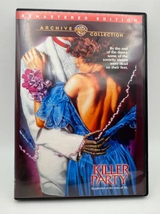 Killer Party DVD (1986) Warner Archive Collection 80's Slasher ~ LIKE NEW! - Picture 1 of 3