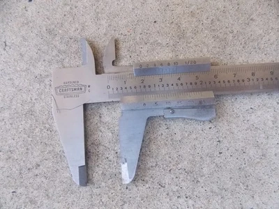 Craftsman 40257 Machinist Vernier Caliper Made in Italy - Image 1 of 4