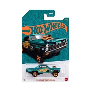 Coche de juguete Hot Wheels 56 aniversario perla y cromo 2024 - Mercury Comet Cyclone '65 - Imagen 1 de 8