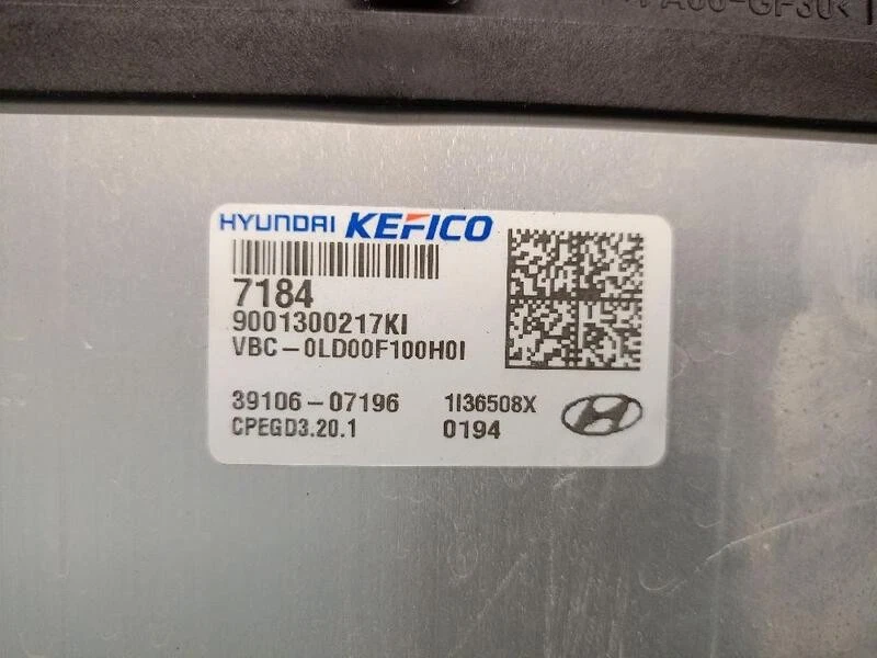 3910607196 centralina motore per HYUNDAI I20 III (BC3 BI3) 1.0 T-GDI 5480159 - Immagine 1 di 4