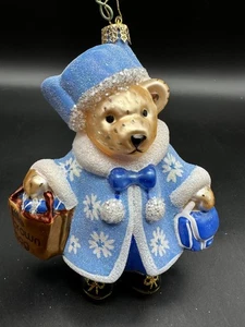 2023 CHRISTOPHER RADKO MUFFY VANDER BEAR BLOOMINGDALES 3013705 5" ORNAMENT - Imagen 1 de 9
