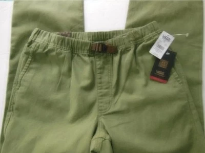 Nuevo con etiquetas Pantalones Vans Off The Wall Gama Verde Elásticos Calce Relajado Hombre’s/Mujer’s Pequeños  Foto 1 de 4