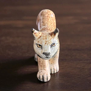 Lisa Larson Lynx Sculpture 1975 with original paperwork - Picture 1 of 13