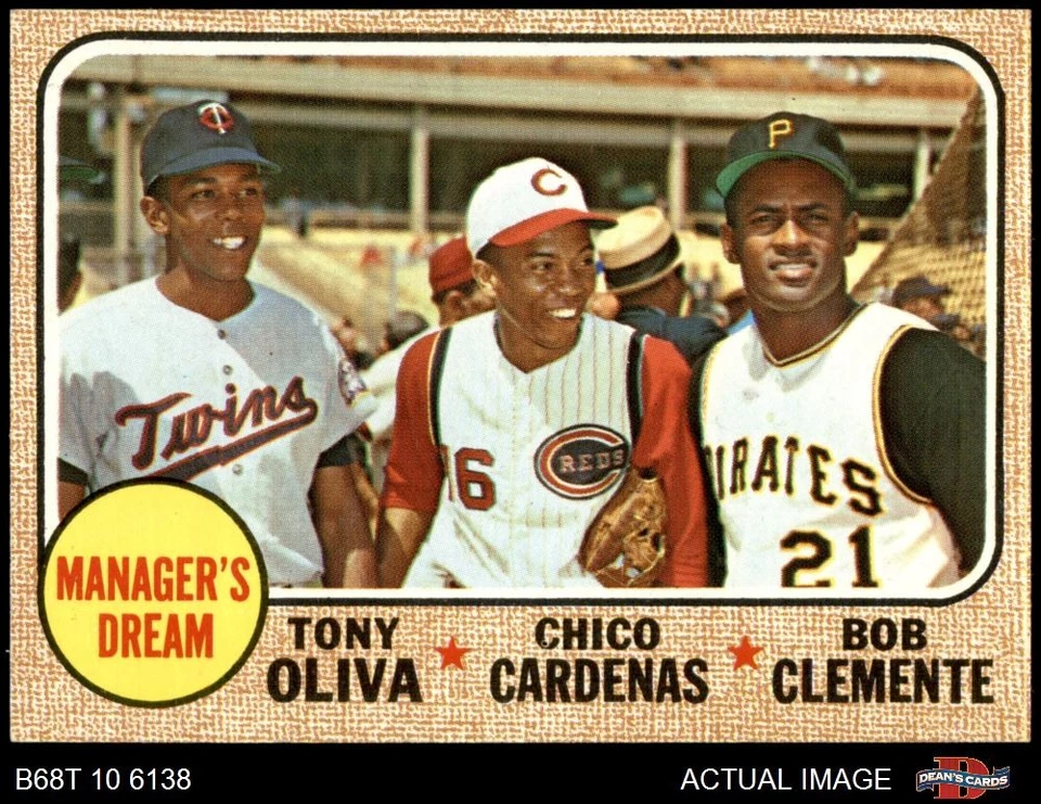 1968 Topps #480 Roberto Clemente Manager's Dream 8.5 - NM/MT+ - Image 1 of 1