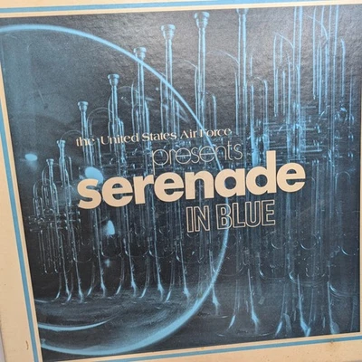Military Serenade in Blue Box Set 3xLP 33 RPM VG+ US Air Force Recruiter Army L6 Foto 1 de 4