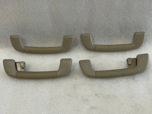 2006 2007 2008 2009 LEXUS RX400H RX350 ROOF GRIP HANDLES SET IVORY LA01 - Picture 1 of 8
