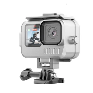Aluminiumlegierung Wasserdicht Gehäuse für GoPro Hero13/Hero12/Hero11/Hero10/Hero9 Bl... - Bild 1 von 6