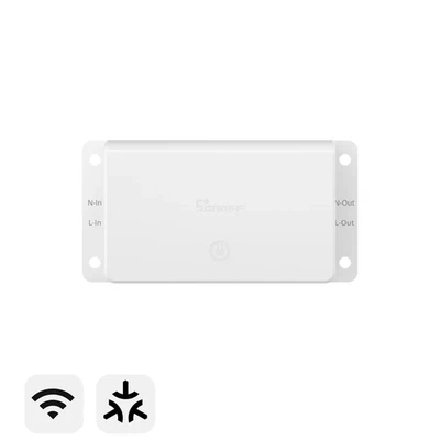 SONOFF WIFI WLAN Switch Smart Licht Schalter Matter APP-Steuerung 2400W Timer - Bild 1 von 4