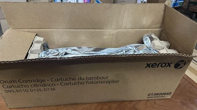NOVO GENUÍNO Xerox 013R00668 Cartucho de Tambor D95 D110 D125 D136 13R668 FRETE GRÁTIS - Imagem 1 de 4