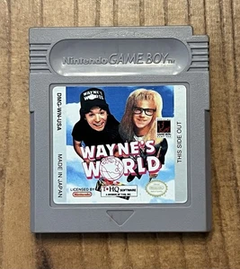 Wayne's World Nintendo Gameboy Game Boy GB nur Original Cartridge GETESTET - Bild 1 von 3
