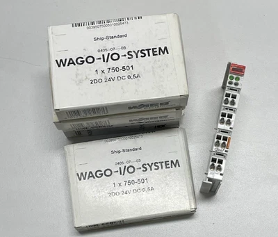 6 unidades / Wago / 750-501 / Módulo de salida digital - Imagen 1 de 2