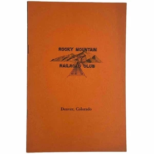 Steam Tramways Of Denver Vol. 3 Morris Cafky 1950 Rocky Mountain Railroad Club - Imagen 1 de 8