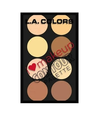 L.A. COLORS Contour & Brow I Heart Makeup - C30352 Light to Medium 0.13 Fl Oz  - Image 1 of 4