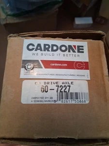 60-7227 A1 Cardone CV Half Shaft Axle Front Driver or Passenger Side Right Left - Picture 1 of 2