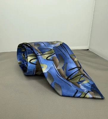 Corbata Jerry Garcia Hombre Azul Seda 2007 Cyclops Rock Edición Limitada Colección 44 Foto 1 de 3