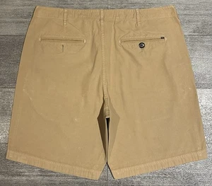 Billy Reid khaki Chino Shorts Herren 34 (8" Schrittlänge) EUC!! - Bild 1 von 8