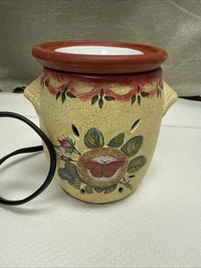 Lang Kerzen elektrischer Schmelztiegel Kunstwerk von Elizabeth King Brownd, Schmetterling & - Bild 1 von 7