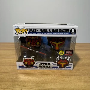 Funko Pop! Star Wars Darth Maul & Gar Saxon 2 Pack Target - Picture 1 of 5