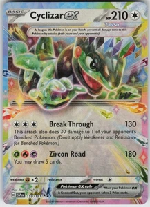 UR-01 Holo Cyclizar ex - 159/191 Double Rare SV08: Surging Sparks - Picture 1 of 1