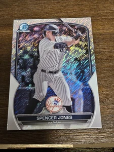 2023 Bowman Chrome - Prospects Spencer Jones #BCP-178 Shimmer Refractor (RC) - Bild 1 von 2