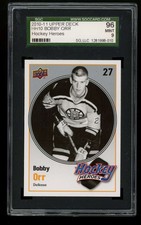 2010-11 Upper Deck Bobby Orr #HH10 Hockey Heroes Boston Bruins SGC 9 ZT1423