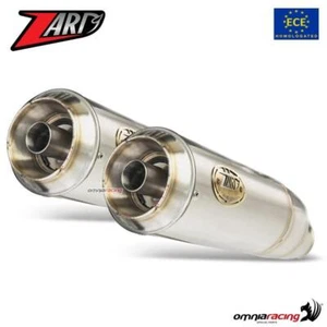 Coppia Scarico Zard acciaio omologato per Triumph Speed Twin 1200 2019> - Foto 1 di 5