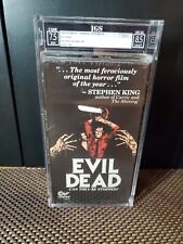 Evil Dead VHS (1989) Cult Classic, Congress Video Evil Dead IGS Graded 7.5-8.5
