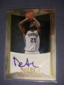DEANDRE LIGGINS 2012-13 Select AUTO #209 RC Thunder /449 - Picture 1 of 1