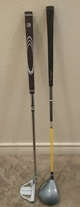 Youth Golf USKG (2) Club Lot / USKG-520 Putter & USKG 20 Degree /240 DV2 Driver - Picture 1 of 7