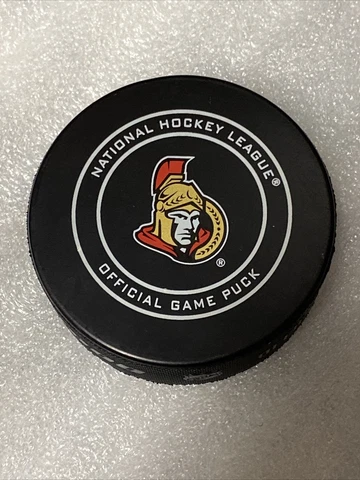 Ottawa Senators Sherwood Official NHL Game Puck Cover