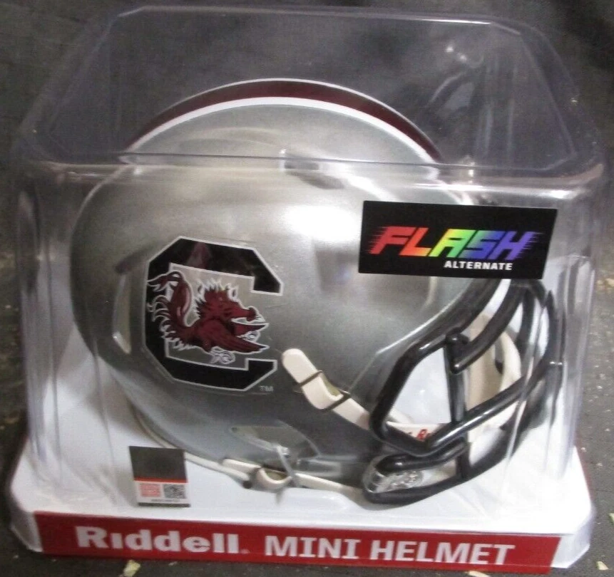 SOUTH CAROLINA GAMECOCKS RIDDELL SPEED FLASH MINI HELMET NEW IN BOX - Image 1 of 1