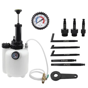 Getriebeöl Einfüllgerät 3L Öleinfüllgerät Öl einfüllen 8 Adapter Ölwechsel Gerät - Bild 1 von 9