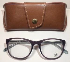 NUEVO Original Penguin THE LOGAN Gafas Ciruela Italiana TALLA 52-18-140 Lente De Demostración - Imagen 1 de 8