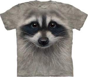 Waschbär Kinder T-Shirt Raccoon Face - Bild 1 von 10